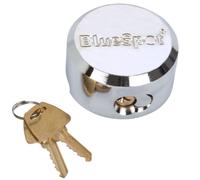 73mm Ø Shackleless Padlock & 2 Keys Garage Defender Padlock Round Replacement
