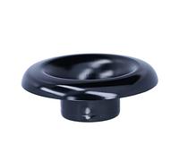 73mm/2.9in Car Short Cold Air Intake Turbo Horn Adapter, Aluminum Velocity Stack, High - Flow Racing Performance Design, Anodized Powder - Coated Finish for Enhanced Durability (Black)