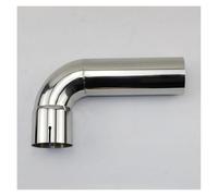 73mm 304 Stainless Steel Elbow 90-degree Butt Elbow With Unilateral Grooves Of 70mm Car Exhaust Tip(54mm(150mm x150mm))