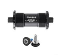 73MM Mountain Bike Square Hole Fixed Shaft with Waterproof Seal Bearing for Enhanced Durability (113mm)