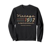73rd Birthday Gifts For Men September 1952 73 Year Old Bday Sweatshirt