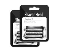 73S Foil and Cutter Shaver Replacement Heads ，Compatible for Braun， Series 7 Electric Shavers Razor(2pcs)