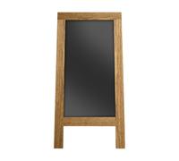 74.5cm Height Magnetic Pavement Board A-Frame Chalk Board Double-Sided Blackboard, Freestanding Advertising Board for Party Wedding Cafe Shop