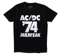 74 Jailbreak Back Print T-Shirt AC/DC Black M