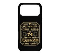 74 Years Of Being Awesome 74 Birthday Man Case for iPhone 17 Pro Max