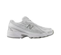 New Balance unisex kid 740 lace (little kid/big kid), White metallic silver, 28 EU