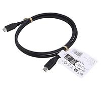 74187 cable USB 4.0 USB C male, both sides 1 m black 20 Gbps Goobay