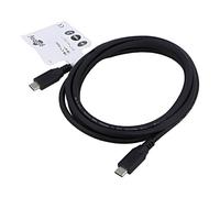 74197 cable USB 4.0 USB C male, 2 m black 20 Gbps Goobay on both sides