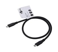 74199 cable Thunderbolt 3, Thunderbolt 4, USB 3.2 0.5m black PVC Goobay