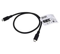 74204 cable Thunderbolt 3, Thunderbolt 4, USB 3.2 0.5m black PVC Goobay