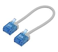 74219 Patch cord U/UTP 6a Line Cu LSZH grey 015m 32AWG -20-75°C Goobay