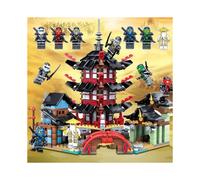 742pcs Ninjago Temple Building Block Toy Figure Model Kid Collection Boy Gift Fit Lego