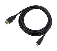 74434 cable HDMI male, micro HDMI male PVC L: 3m black Goobay