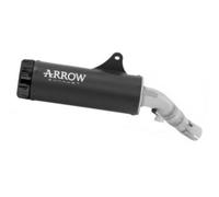 74517RBN - Exhaust Muffler Arrow Rebel Nichrom Dark Honda CMX 1100 Rebel (25-26)