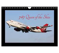 747 Queen of the Skies (Wall Calendar 2026 DIN A4 landscape), CALVENDO 12 Month Wall Calendar: Images of the iconic Boeing 747