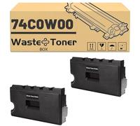 74C0W00 Waste Toner Box Compatible for Lexmark C4150 XC4140 4143 4150 4153 Cx725de Cx725dhe Cx725dthe Cs725de Cs720de Cs720dte Printers, Reliability Longevity 2 pack