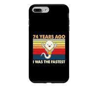 74th Birthday 74 Years Ago I Was The Fastest Bday Case for iPhone 7 Plus/8 Plus