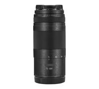 75-300 4-5.6 Camera Lens Sticker Coat Wrap Protective Film Body Protector Decal Skin for Canon RF 75-300mm F4-5.6(Contour Black)