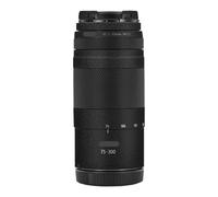 75-300 4-5.6 Camera Lens Sticker Coat Wrap Protective Film Body Protector Decal Skin for Canon RF 75-300mm F4-5.6(Frosted Black)