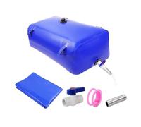 75-5000 L Large Capacity Water Storage Bladder, Foldable Portable Water Container Tank Bag for RV Truck Camping Emergency(Blue,2.5x1.5x0.71m/2650L/700gal)