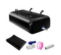 75-5000 L Large Capacity Water Storage Bladder, Foldable Portable Water Container Tank Bag for RV Truck Camping Emergency(Black,1.2x1x0.64m/757L/200gal)