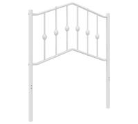 (75 cm) vidaXL Metal Headboard Bedroom Home Decor Bed Header Guest Room Bed Headboard