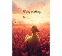 75 day Self love challenge: Daily prompts to celebrate you and your growth using a glossy-finish cover journal. Your journey to self love starts here.