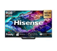 75" HISENSE UR8S RGB Mini LED 4K 180Hz Smart AI TV with Freely - 75UR8STUK, Silver/Grey