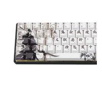 75 Key Mechanical Keyboard Keycaps Set Chinese Three Kingdoms Culture Charecters Enhances Typing for 60% 61 64 68 Keypad