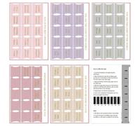 75 Laminated Bible Labels for Women, Bible Study Notes, Large Gold foil Stamping, Covering Both the Old and New Testaments, Pink Background with Gold Lettering, Blank Bible Labels.