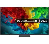 75" LG QNED83 QNED Mini LED AI 4K HDR Smart TV 2026 - 75QNED83B6A, Black