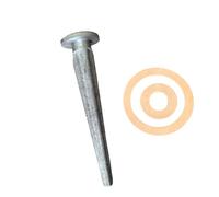 75 Manual Water Pump Accessories Set with Tri-Point and Rubber Pad, Includes Silicone and Cowhide Sealing Components for Piston Movement and Pressure Delivery