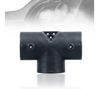 75 mm Auxiliary Heater Accessory Type T: Three-Way Air Outlet Type T Accessories, Three-Way Air Heater Diesel Duct Connection Type T for Three-Way Air Heater Made of Flame Retardant for Parking Air