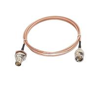 75 Ohm BNC RF Coaxial Extension Cable Male To Female SDI Line BNC-JKY Oscilloscope Wall Jumper RG179 Test(2m)