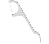 75 Pack Dental Floss Sticks D Shape Tooth Floss Picks Premium Polymer Threads Easy to Use, Durable & Portable Flossing