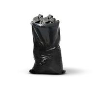 75 Pack Professional Large Heavy Duty Bin Bags Rubble Sacks | 50kg/80L Capacity | Strong 100 Microns Garden, Builder Waste Refuse Bags
