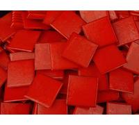 75 Pack Red 20mm Vitreous Mosaic Tiles