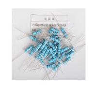 75 Pcs 3W Metal Film Resistor 1Percent Assorted Kit Resistance 15 Values -5pcs KzHgIdRY (Size : 27R - 750R)