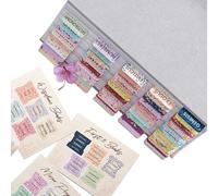 75 Pcs Bible Tabs for Women with Subtitles, Large Print Laminated Bible Markers for Study Bibles Dividers for Women Journaling Supplies, Labelling Classifying Note Taking