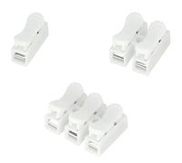 75 PCS CH1 CH2 CH3 Spring Clamp Wiring Terminals,Wire Connectors,Quick Pin Push Cable Connectors