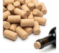 75 Pcs Wine Corks for Crafting, Bottle Corks for Bottles, Bottle Stopper for Crafts, Wooden Straight Wine Stoppers, Natural Soft Wood Cork Plugs for Wines Beer Bottles DIY Crafts(21 x 40mm)