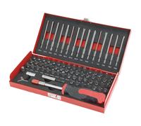 75 Piece Standard / Extra Long Security Fittings Bits Set Tamper Proof Torx Bits