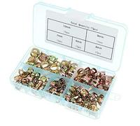 75 Pieces Spring Hose Clips Set, Metal Fuel Line Hose Clamps Clips Assortment 6/7/8/9/10 mm for Air Hose, Fuel Line and Drain Tube