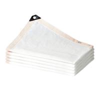 75% Shade Cloth White - Heavy Duty Washable Sunblock Shade Netting, Outdoor Sun Shade Net for Patio Vegetable Garden Pergola Sunshade(3.0x4.0 m(10x13 ft))