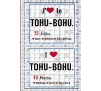 75 TOHU-BOHU : "Le Sudoku à 2 Clés - avec des Lettres" Niveau : Intermédiaire - Difficile - Très Difficile - "2-Keys Sudoku - with Letters" Level : ... Réflexion - Logique - Letters - Brain - Logic