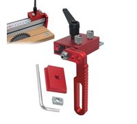 75 Types Fence STOP, T Mitre Track Stop for Woodworking,Aluminum Alloy Adjustable Manual Block 75 for Bolster Stop - T Track Locator
