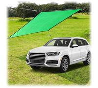 75% UV Protection Shade Cloth - Green Mesh Tarp Awning for Garden Patio Lawn Plant Parking Yard Kennel - Durable Sunblock Netting with Grommets 8x10m Outdoor Cover