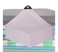 75% UV Protection Shade Netting with Eyelets - White Garden Shade Cloth 6x9m 11 Colors Available Perfect for Outdoor Sun Protection and Gardening Needs