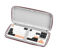 75% Wireless Mechanical Keyboard 87 Tenkeyless Keyboard Hard Carrying Case | Gaming Keyboard Case Cover for Logitech/Keychron K2/GravaStar Mercury/Razer BlackWidow V3 Mini Mechanical Keyboard (Bag Only)