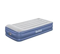Bestway Tritech Air Mattress Twin with Built-in AC Pump and Antimicrobial Coating 1.91 m x 97 cm x 46 cm